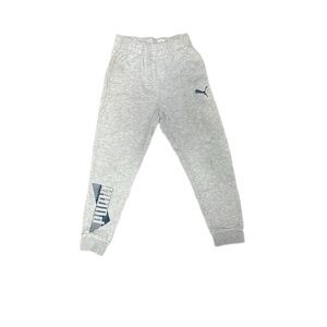Puma Kids Gray Jogger Pants